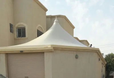 مظلات هرمية الرياض