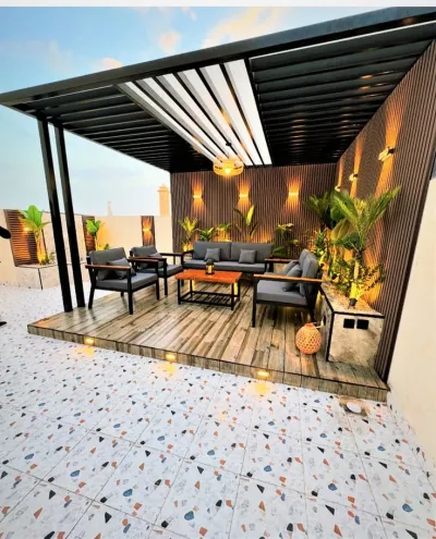 تركيب برجولات حدائق