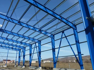 هناجر وبناء مستودعات