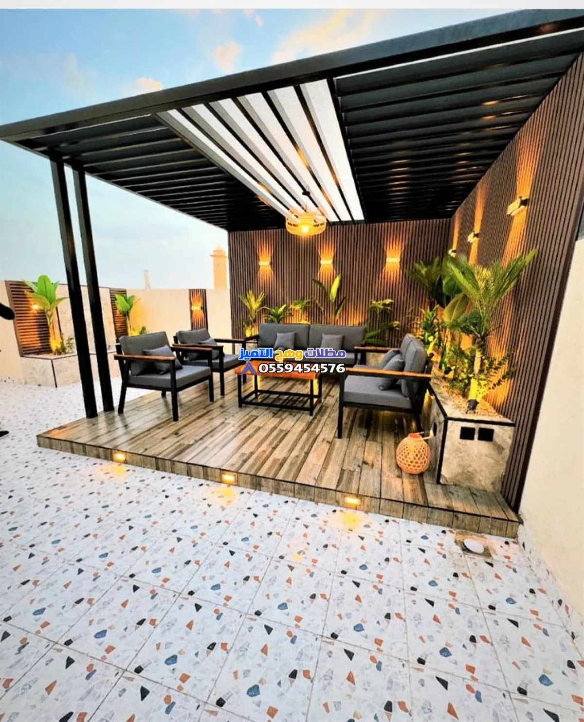 برجولات حدائق